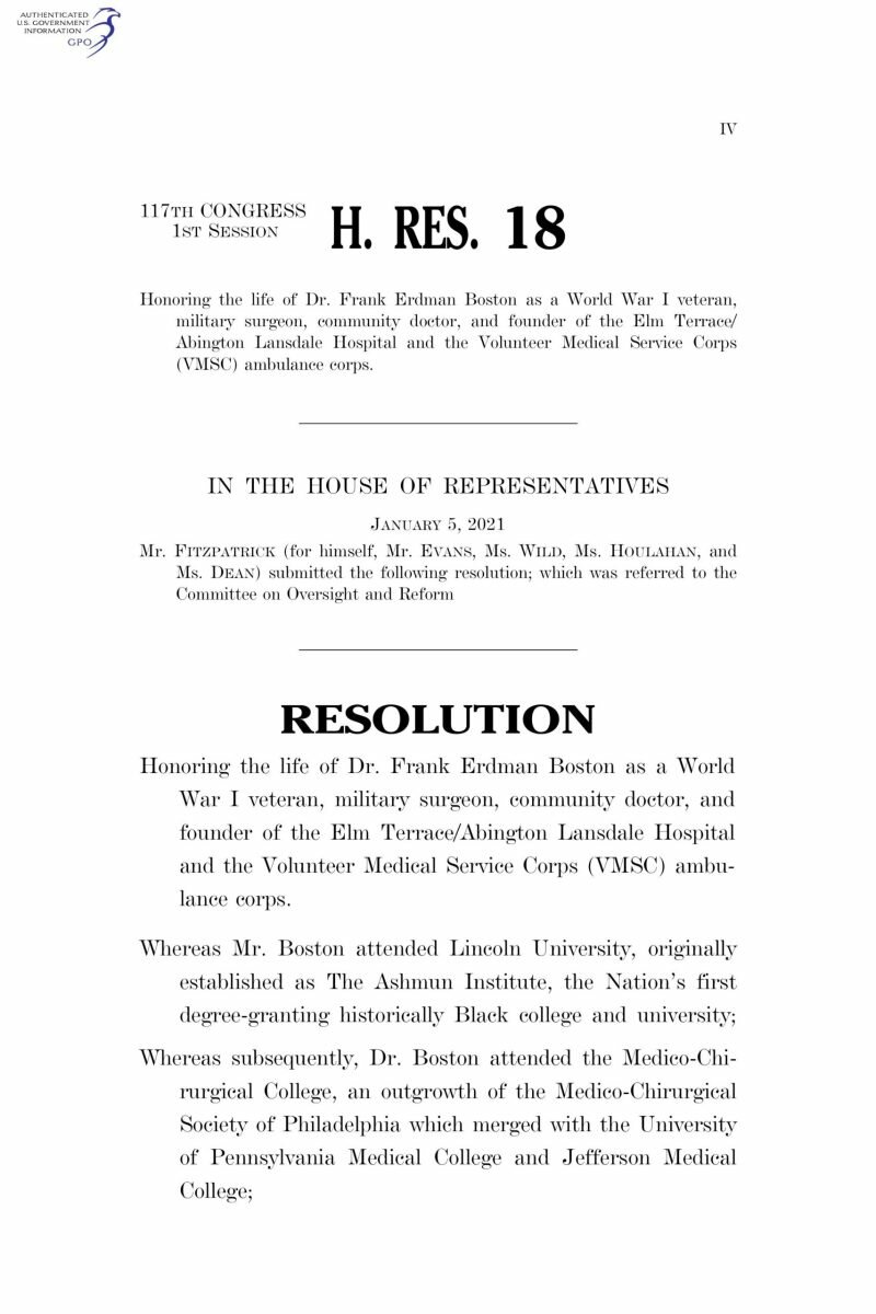 House resolution 2021 BILLS-117hres18ih-1